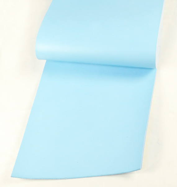 Leather cut in 30cm width, LC Premium Dyed Leather Struck Through <Sky Blue>