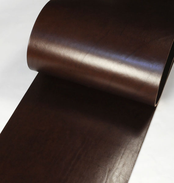 Leather cut in 30cm width, Hermann Oak UK Bridle Leather <Dark Brown>