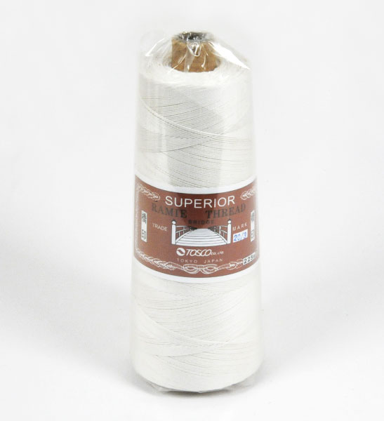 TOSCO SUPERIOR Ramie Thread 225g - Extra Thin (3 ply twisted)
