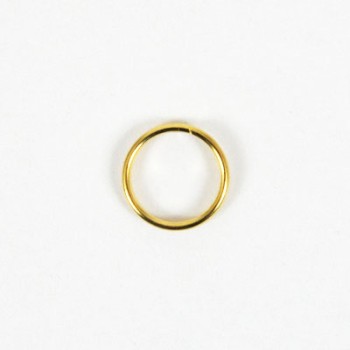 Double Split Key Ring - 8 mm - Gold