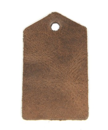 Leather Tag (Home Plate) - LC Mostro