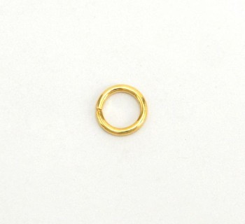 Iron Jump Ring - 10 mm - Gold