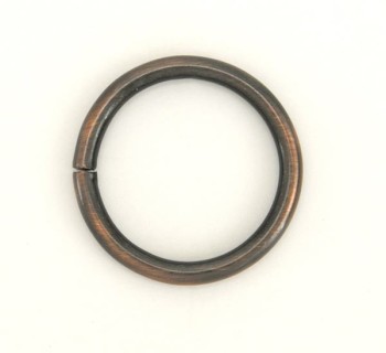 Iron Jump Ring - 30 mm - Copper