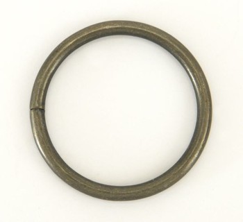 Iron Jump Ring - 40 mm - Antique