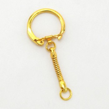 Snake Chain Key Ring - G