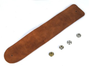 Wide Leather Bracelet Kit<Regular> - Leather Mostro(5 sets)