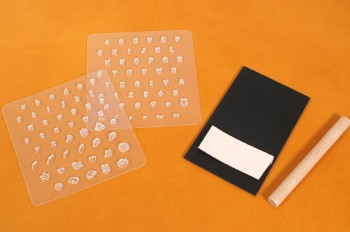 Stamping Sheet Kit <Alphabets> - 4 mm