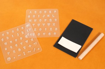 Stamping Sheet Kit <Alphabets> - 6 mm