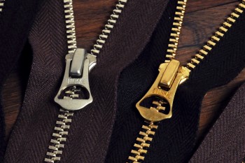 YKK Zipper <Universal®>#5 40 cm Nickel (GAOAZ6 Slider）