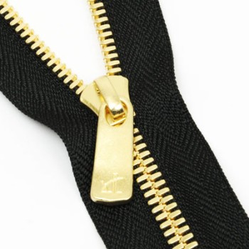 YKK Zipper <EXCELLA>#5 40cm Golden Brass(5 pcs)