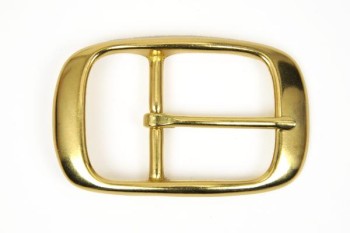 Solid Brass Single Prong Buckle 40 mm