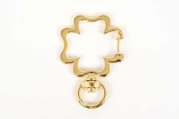 Decorative Keychain Clover - Gold -