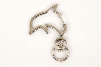 Decorative Keychain Dolphin - Nickel -