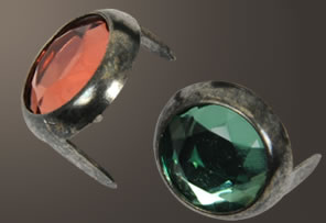 Acrylic Spot - Relic Nickel Ring (13 mm)(10 pcs)