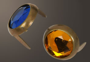 Acrylic Spot - Relic Brass Ring (13 mm)(30 pcs)