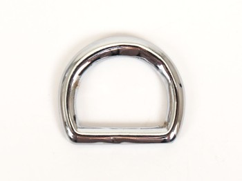 D-Ring 20 mm <Solid Brass Chrome Plated>