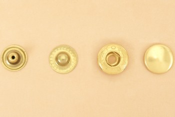 (B12) Spring Snap Fastener Solid Brass - Extra Large