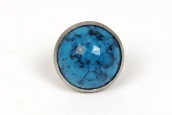 Rivets Turquoise Stone 10 mm