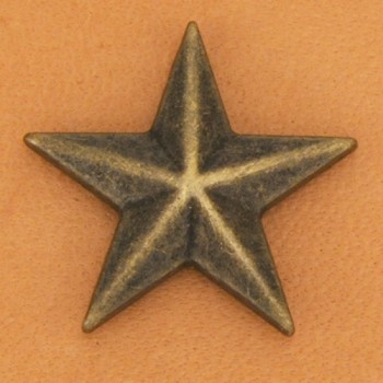 Star Rivet < Large > - Antique