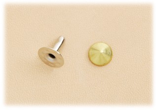 Cone Rivet - Small - Brass < 7 mm >