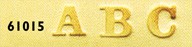 Alphabet Stamp Set Elegant