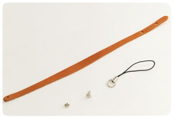 Leather Strap Kit ( type A ) - Hermann Oak Bridle Leather