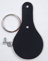 Round Keychain Kit - Oiled Leather(1 set)