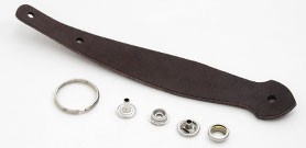 Leather Key Fob Kit - Arrow Head <LC Leather Glazed Standard>