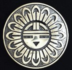 Silver Concho - Sun - Large
