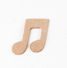 Charms <Backing Charm> Musical Notes(1 pc)