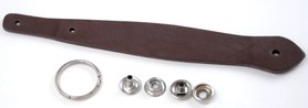 Leather Key Fob Kit - Snake Head<LC Leather Glazed Standard>