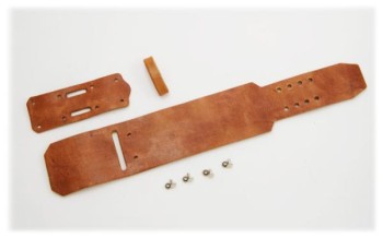 Wristband A2 Kit - Hermann Oak Harness Leather