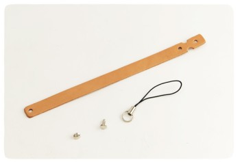 Leather Strap Loop Type - Tooling Leather Himeji