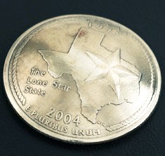Texas State Quarter <Loop Back>