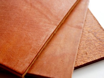 Hermann Oak Harness Leather -Postcard size-