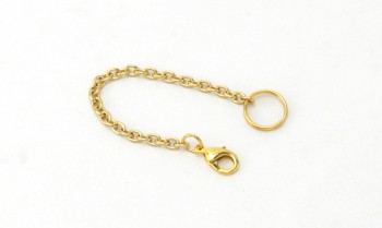 Keychain with Snap Hook ( Small ) - Gold