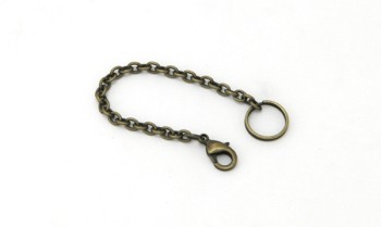Keychain with Snap Hook ( Small ) - Antique(10 pcs)