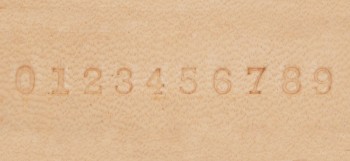 Gothic Number Stamp Set