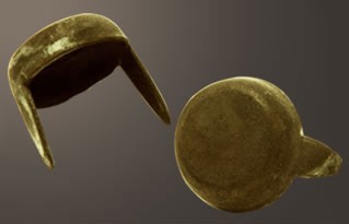 Flat Head Spot - Relic Brass <1/4">