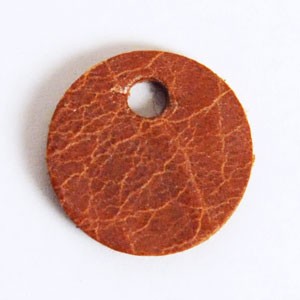 Leather Tag (Round Shape S) - LC Mostro