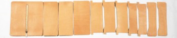 LC Long Wallet Kit - Inner Parts Set 11 pcs (full set) - Hermann Oak Leather