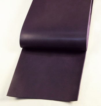 Leather cut in 30cm width, LC Premium Dyed Leather Struck Through <Purple>