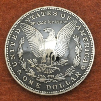 Morgan Dollar 1921 Eagle Matte Finish BU <Screw Back>