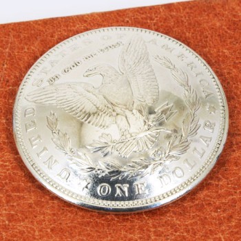 Morgan Dollar 1921 Eagle VF <Screw Back>