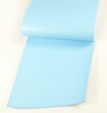 Leather cut in 30cm width, LC Premium Dyed Leather Struck Through <Sky Blue>(27 sq dm)